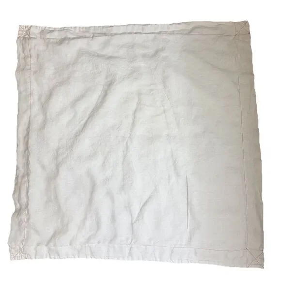 United Clothing London 100% Linen Decorative Throw Pillow Cover 26x26 - Picture 1 of 7